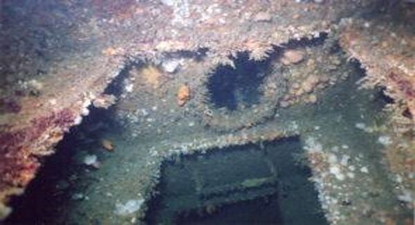 Part of the wreck of the Kowloon Bridge, on the seabed by Stag Rock, Baltimore, Co Cork. Picture: Aquaventures. Part of the wreck of the Kowloon Bridge, on the seabed by Stag Rock, Baltimore, Co Cork. Picture: Aquaventures.