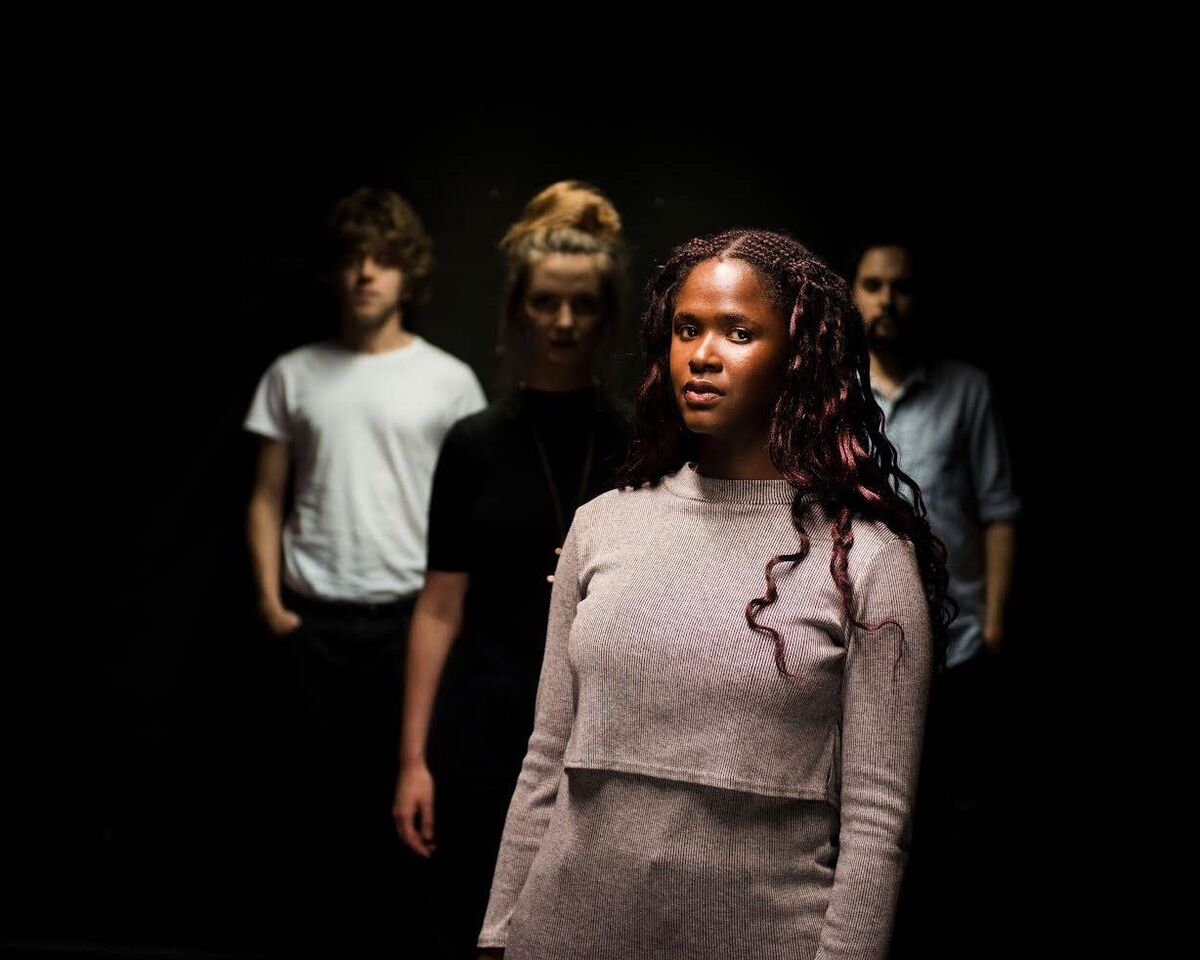 Cork neo-soul outfit Shookrah; vocalist Senita Appiakorang second from right. Cork neo-soul outfit Shookrah; vocalist Senita Appiakorang second from right.